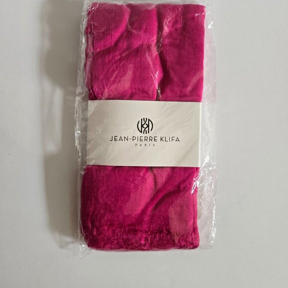 Jean Pierre Klifa Hot Pink Scarf Wrap NWT - Picture 2 of 5